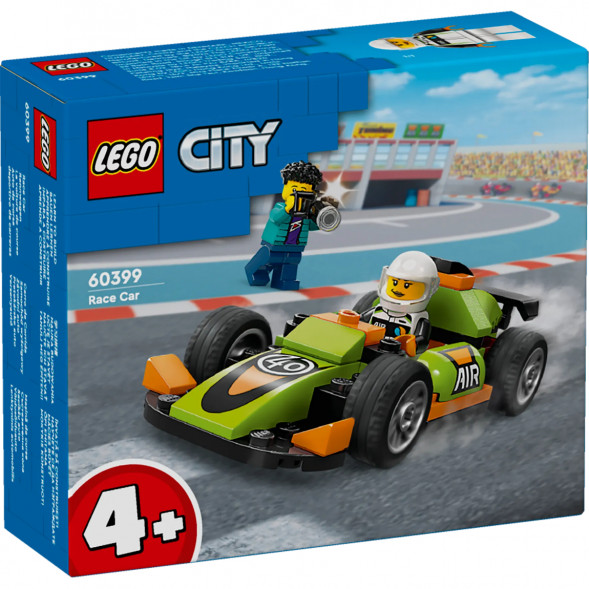 Конструктор LEGO City 60399 Зеленый Гоночный автомобиль в Мурманске
