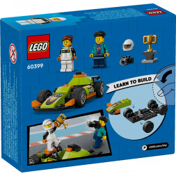 Конструктор LEGO City 60399 Зеленый Гоночный автомобиль