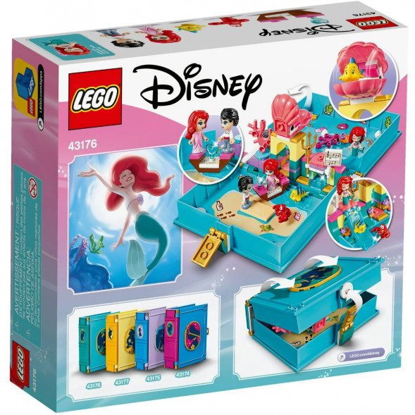 Конструктор LEGO Disney Princess 43176 Книга сказочных приключений Ариэль в Мурманске