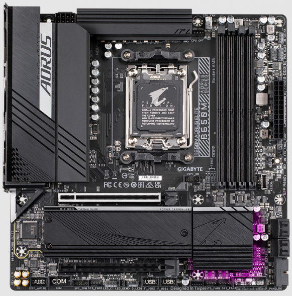 Материнская плата GIGABYTE B650M AORUS ELITE mATX в Мурманске