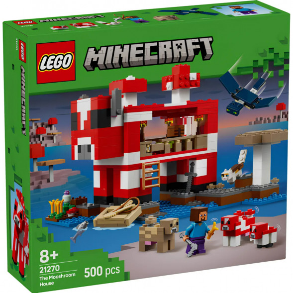 Конструктор LEGO Minecraft 21270 Грибной дом в Мурманске