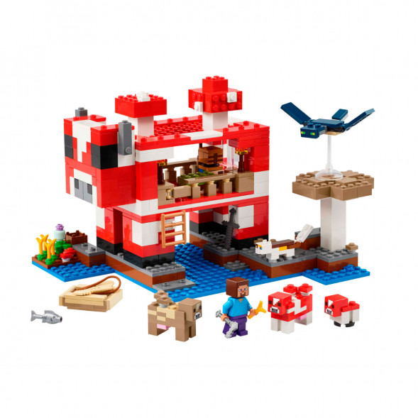 Конструктор LEGO Minecraft 21270 Грибной дом в Мурманске