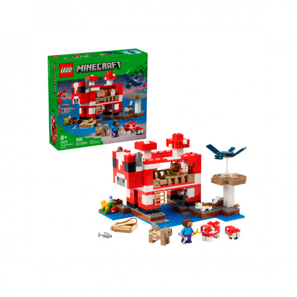 Конструктор LEGO Minecraft 21270 Грибной дом в Мурманске