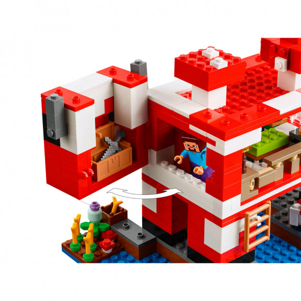 Конструктор LEGO Minecraft 21270 Грибной дом в Мурманске