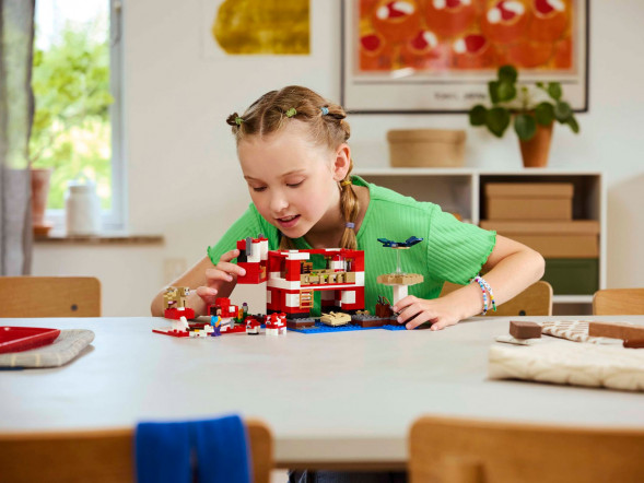 Конструктор LEGO Minecraft 21270 Грибной дом в Мурманске