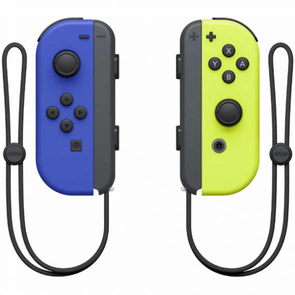 Геймпад Nintendo Switch Joy-Con controllers Duo, синий/желтый в Мурманске