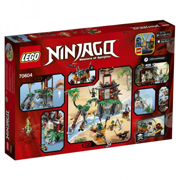 Конструктор LEGO Ninjago 70604 Остров тигриных вдов в Мурманске