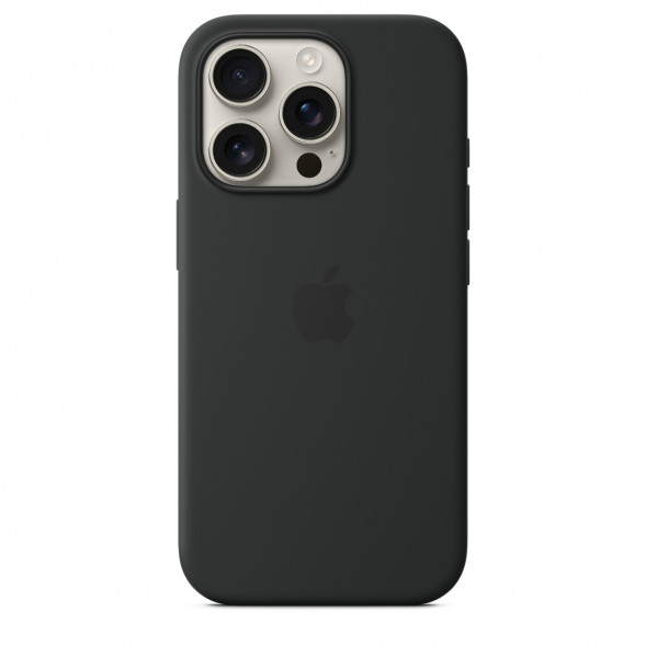 Чехол Apple iPhone 16 Pro Silicone Case with MagSafe, Black (MYYJ3ZM/A) в Мурманске
