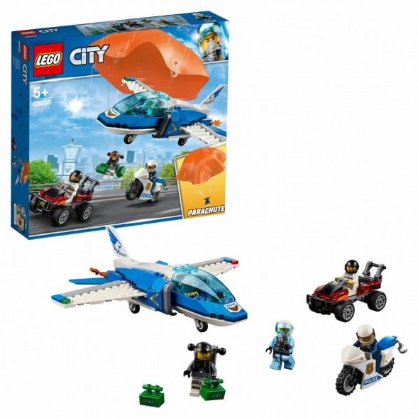 Конструктор LEGO City Police 60208 Воздушная полиция: арест парашютиста в Мурманске