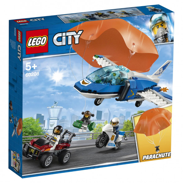 Конструктор LEGO City Police 60208 Воздушная полиция: арест парашютиста в Мурманске