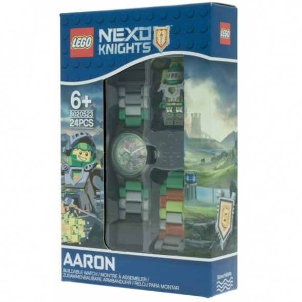 Часы LEGO Nexo Knights 8020523 Аарон с минифигуркой в Мурманске