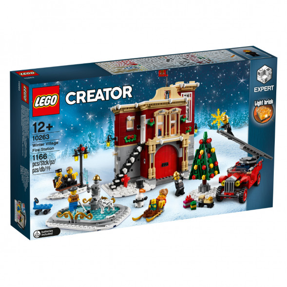 Конструктор LEGO Creator 10263 Пожарная часть в зимней деревне в Мурманске