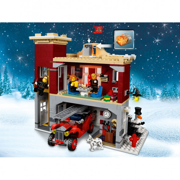 Конструктор LEGO Creator 10263 Пожарная часть в зимней деревне в Мурманске