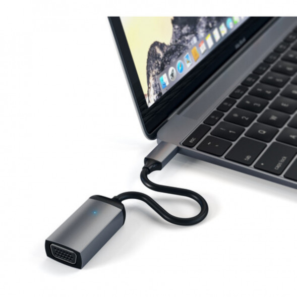 Адаптер Satechi USB Type-C to VGA , Space Gray в Мурманске