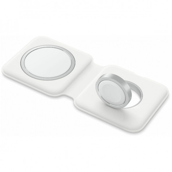 Двойное зарядное устройство Apple MagSafe Duo Charger MHXF3AM/A, белый в Мурманске