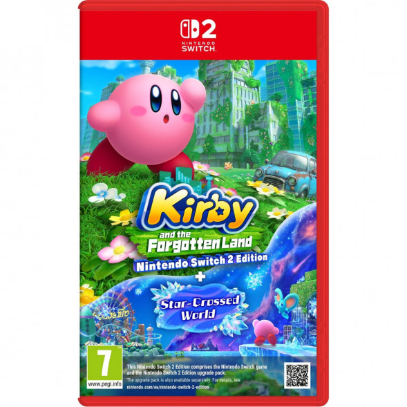 Игра Kirby and the Forgotten Land + Star-Crossed World [Nintendo Switch 2, английская версия] в Мурманске