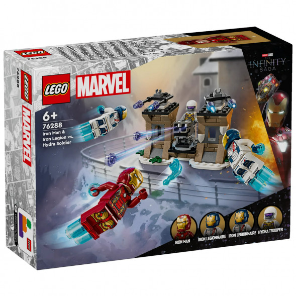 Конструктор LEGO Super Heroes 76288 Железный человек и Железный легион против Солдат Гидры в Мурманске