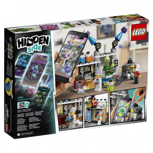Конструктор LEGO Hidden Side 70418 Лаборатория призраков в Мурманске