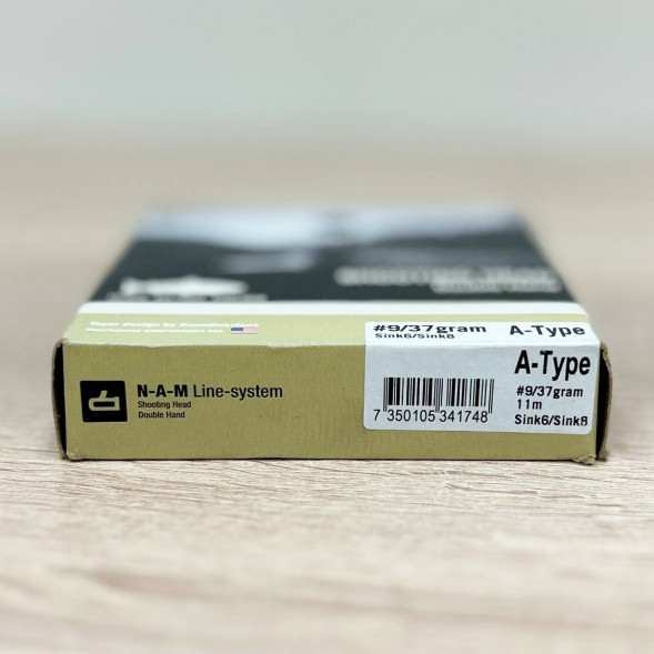 Рыболовная леска N-A-M Line System Shooting Head #9/37gram Sink6-Sink8 A-Type в Мурманске
