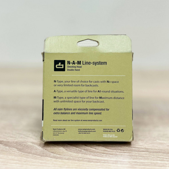 Рыболовная леска N-A-M Line System Shooting Head #9/37gram Sink6-Sink8 A-Type в Мурманске