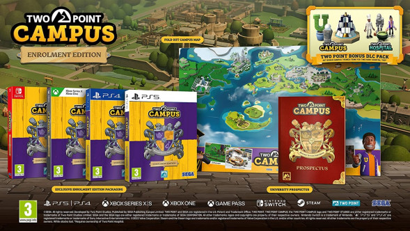 Игра Two Point Campus. Enrolment Edition [PS4, английская версия] в Мурманске