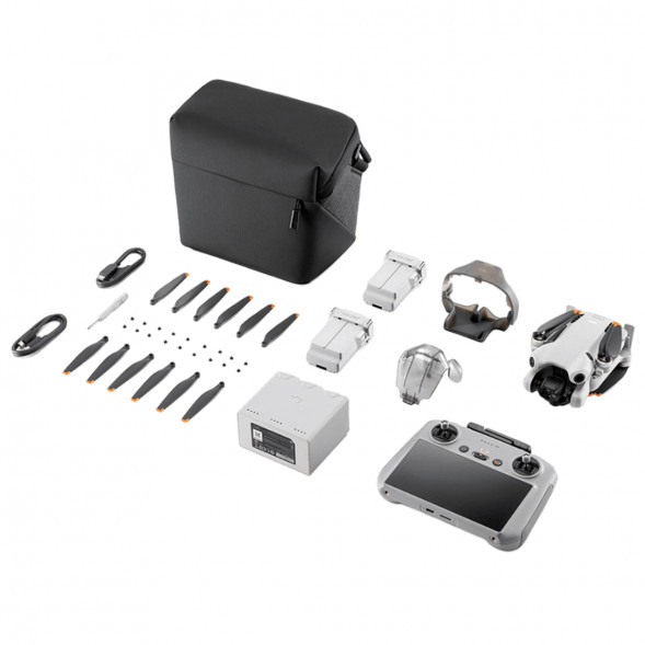 Квадрокоптер DJI Mini 4 Pro Fly More Combo (DJI RC 2) в Мурманске