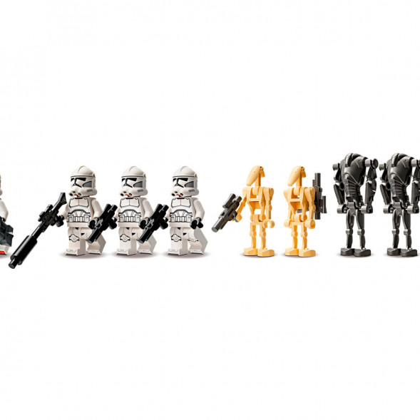 Конструктор LEGO Star Wars 75372 Боевой набор солдат-клонов и боевых дроидов в Мурманске