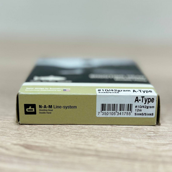 Рыболовная леска N-A-M Line System Shooting Head #10/42gram Sink6-Sink8 A-Type в Мурманске