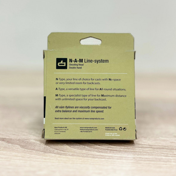 Рыболовная леска N-A-M Line System Shooting Head #10/42gram Sink6-Sink8 A-Type в Мурманске
