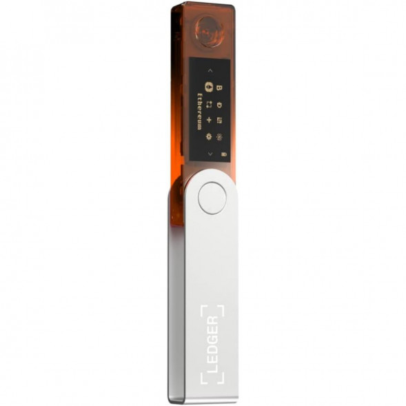 Аппаратный криптокошелек Ledger Nano X, BTC Orange  в Мурманске