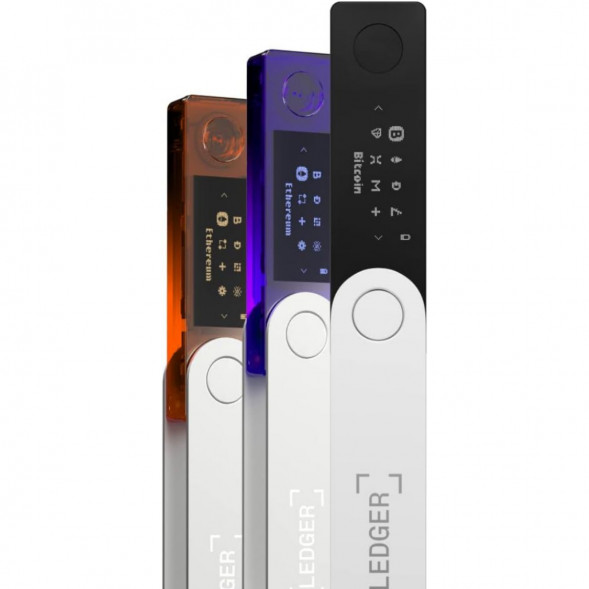 Аппаратный криптокошелек Ledger Nano X, BTC Orange  в Мурманске
