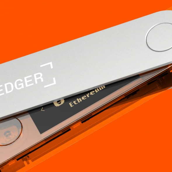 Аппаратный криптокошелек Ledger Nano X, BTC Orange  в Мурманске