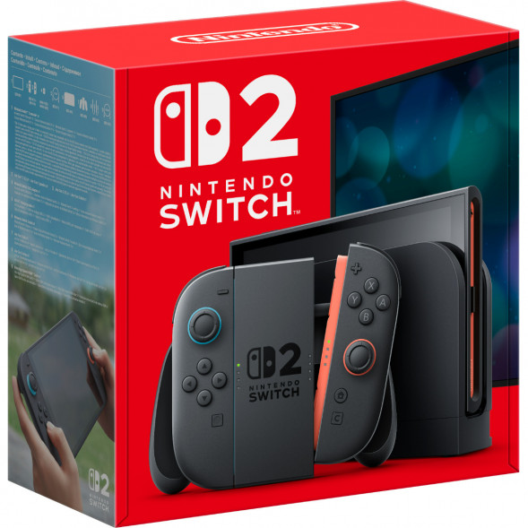 Игровая приставка Nintendo Switch 2, черный в Мурманске