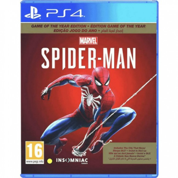 Игра MARVEL Человек-Паук. Game of the Year Edition [PS4, русская версия] в Мурманске