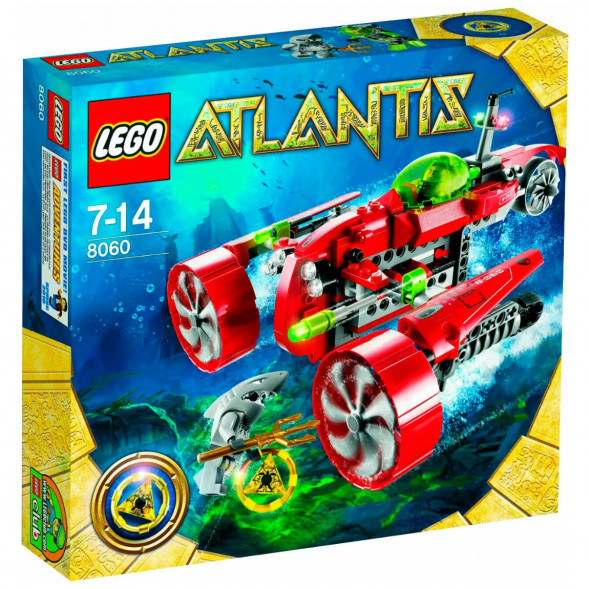 Конструктор LEGO Atlantis 8060 Субмарина Тайфун Турбо в Мурманске