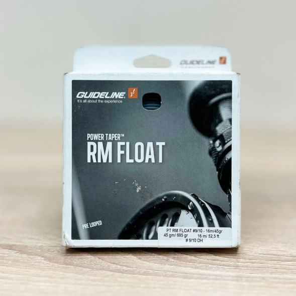 Рыболовная леска Guideline Power Taper RM Float #9/10, 16m, 45gm, Mist Blue в Мурманске