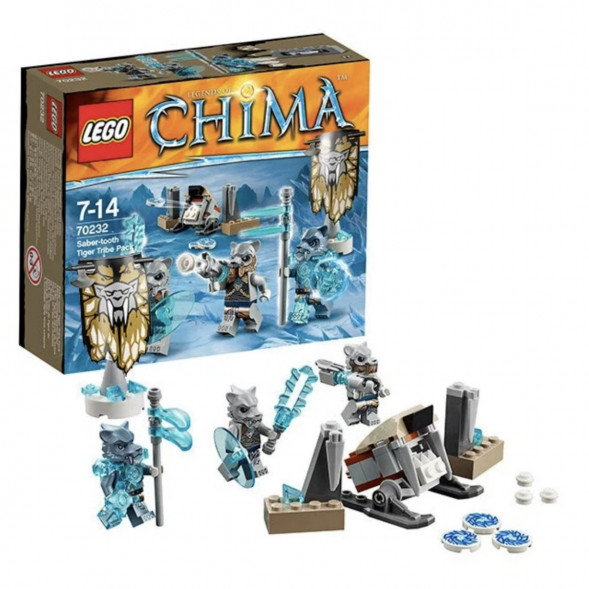 Конструктор LEGO Legends of Chima 70232 Лагерь клана Саблезубых Тигров в Мурманске