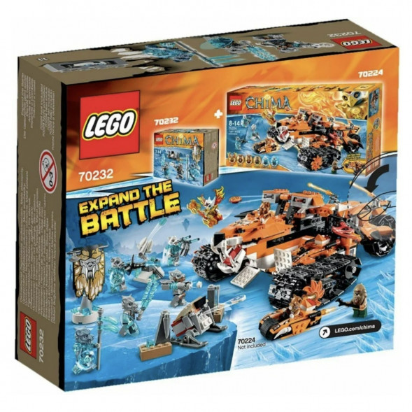 Конструктор LEGO Legends of Chima 70232 Лагерь клана Саблезубых Тигров в Мурманске