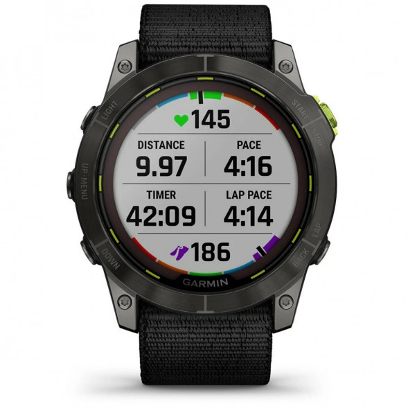 Умные часы Garmin Enduro 2 угольно-серый DLC титановый с нейлоновым ремешком UltraFit 010-02754-01 в Мурманске