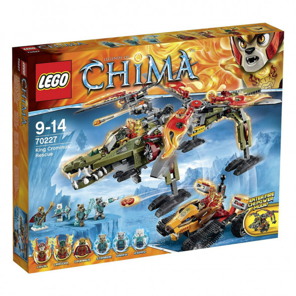 Конструктор LEGO Legends of Chima 70227 Спасение короля Кроми в Мурманске
