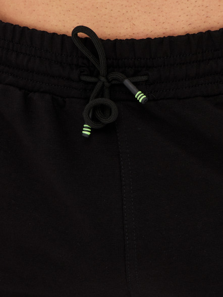 Шорты мужские трикотажные, черный, XXL в Мурманске