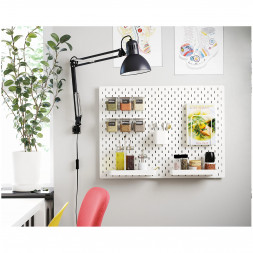 Лампа рабочая IKEA TERTIAL, черный