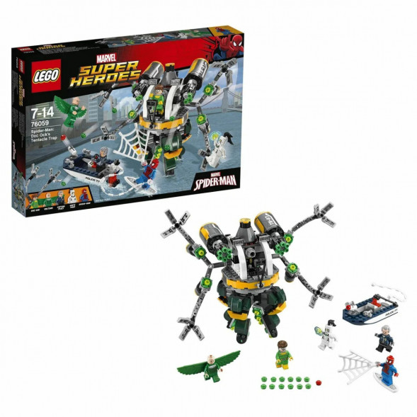 Конструктор LEGO Super Heroes 76059 Человек-паук: в ловушке Доктора Осьминога в Мурманске