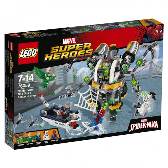 Конструктор LEGO Super Heroes 76059 Человек-паук: в ловушке Доктора Осьминога в Мурманске