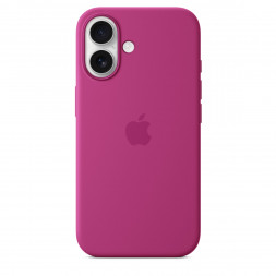 Чехол Apple для iPhone 16 Silicone MagSafe, Fuchsia (MYY53ZM/A)
