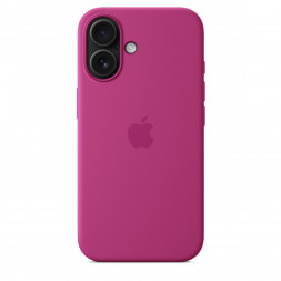 Чехол Apple для iPhone 16 Silicone MagSafe, Fuchsia (MYY53ZM/A)
