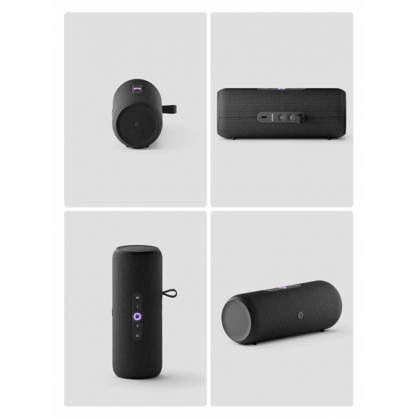 Умная портативная колонка Яндекс Станция Стрит с Алисой, черный в Мурманске