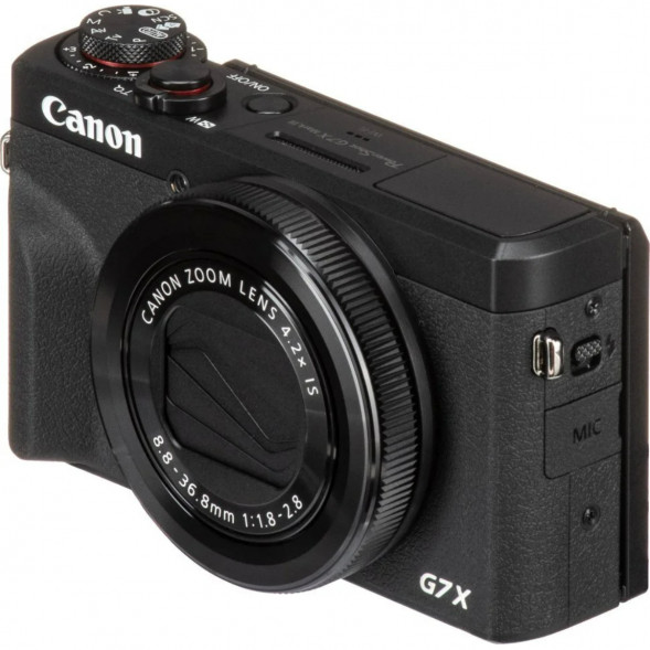 Фотоаппарат Canon PowerShot G7X Mark III, чёрный в Мурманске