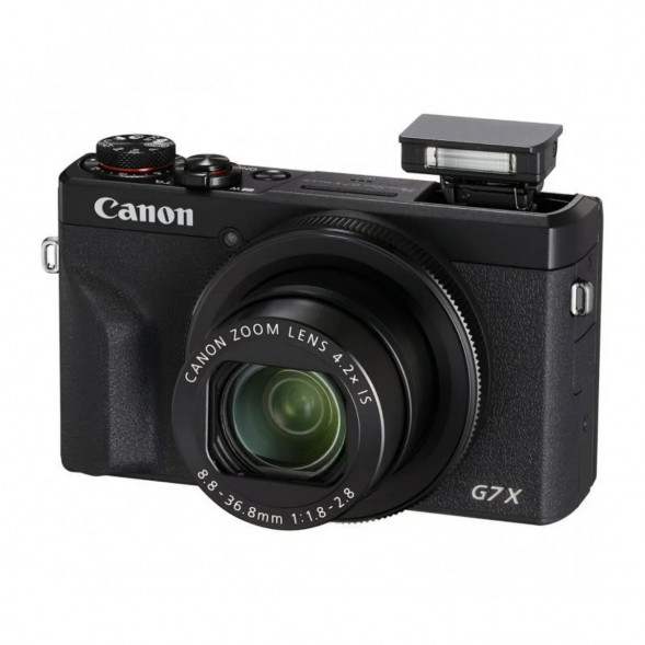 Фотоаппарат Canon PowerShot G7X Mark III, чёрный в Мурманске