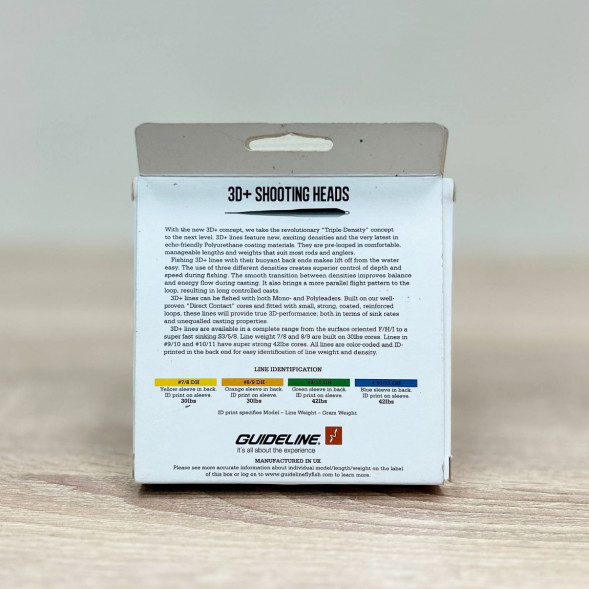 Рыболовная леска Guideline Power Taper 3D+ #37781 9/10 DH, Blue в Мурманске